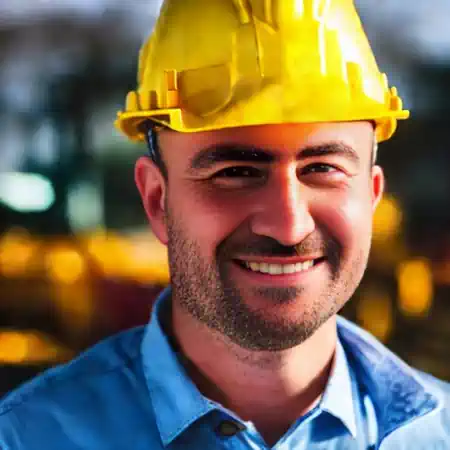 environmental consultant-engineer inhard hat