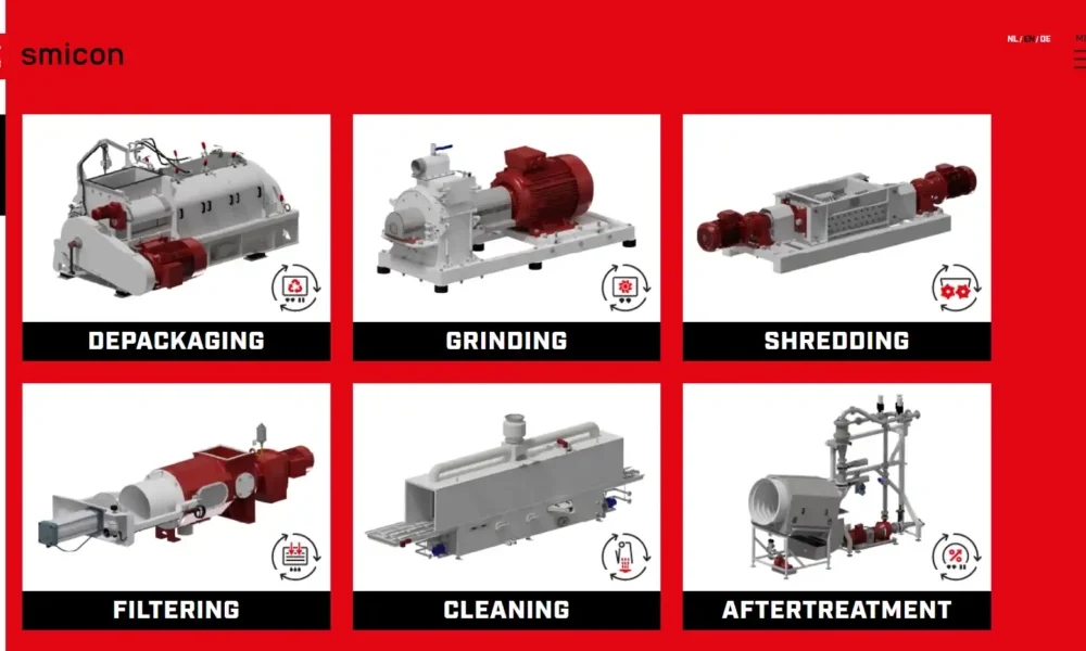 Smicon Depackaging equipment